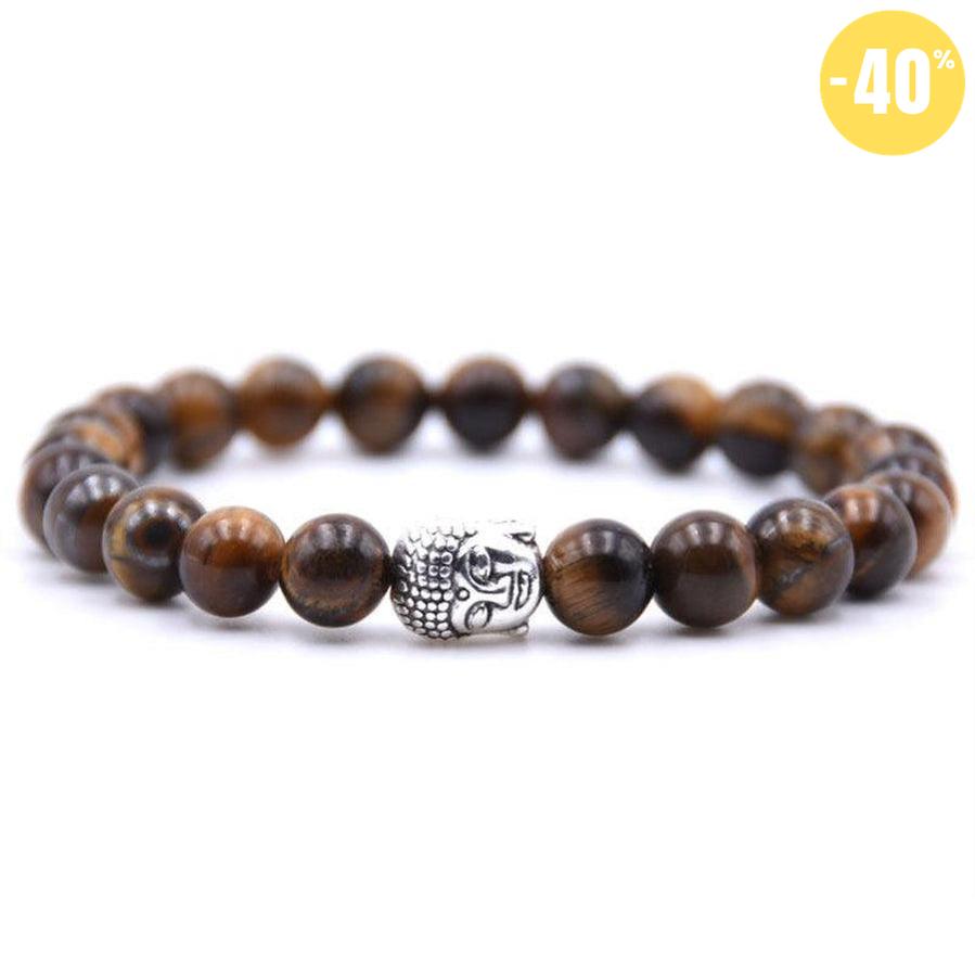 Bracelet bouddha en pierres