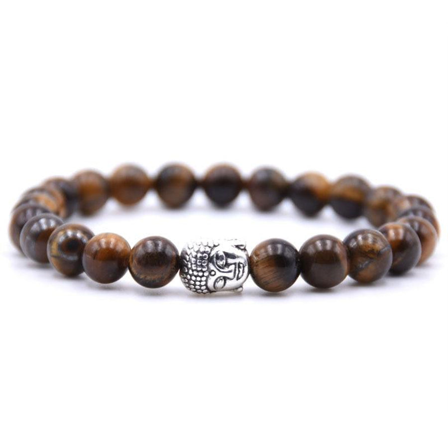 Bracelet bouddha en pierres