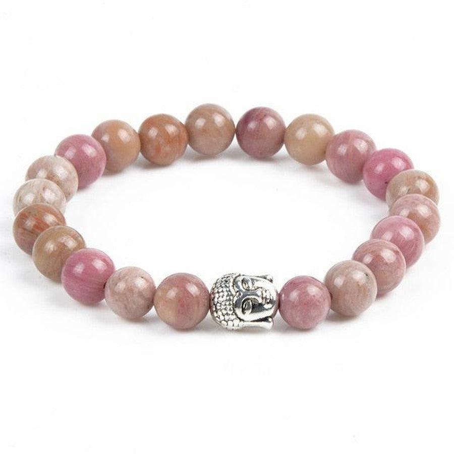 Bracelet bouddha en pierres