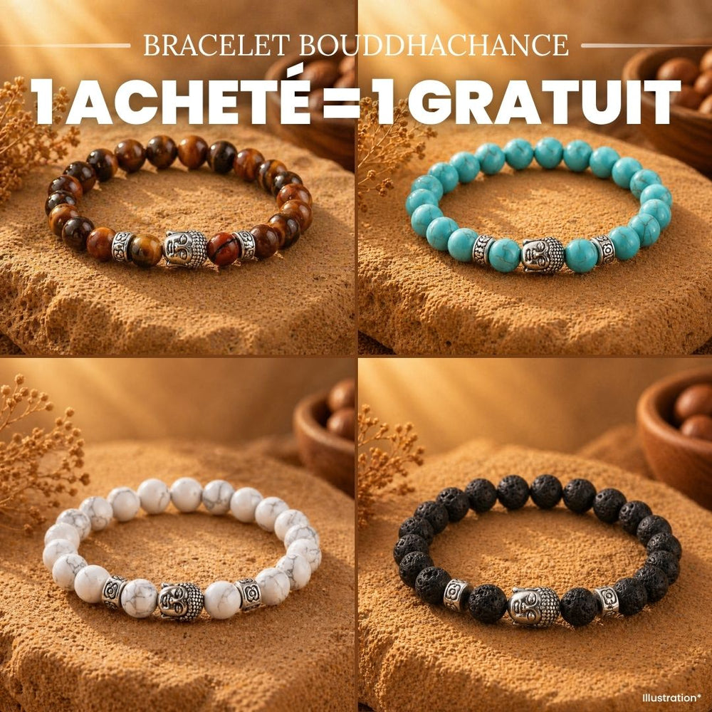 Bracelet Bouddhachance (1 acheté = 1 gratuit)