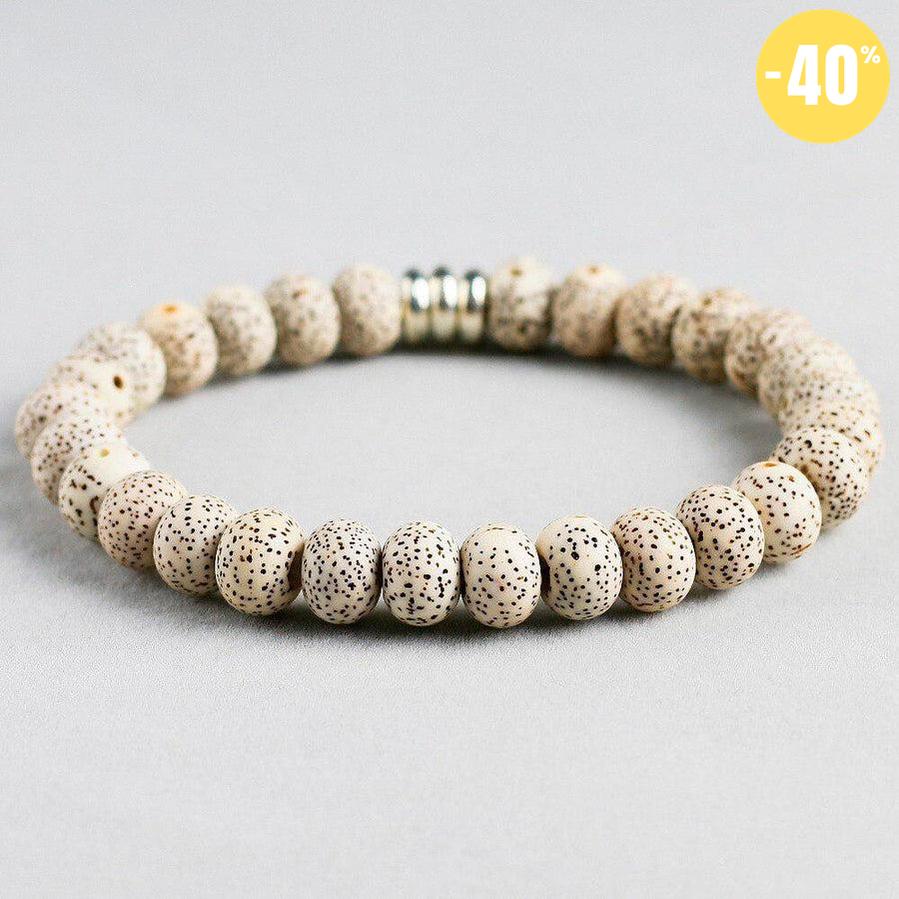 Bracelet bouddhiste tibétain en graines de Bodhi