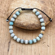 Bracelet de Clarté en Amazonite et Hématite