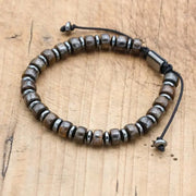 Bracelet de Force en Bronzite et Hématite