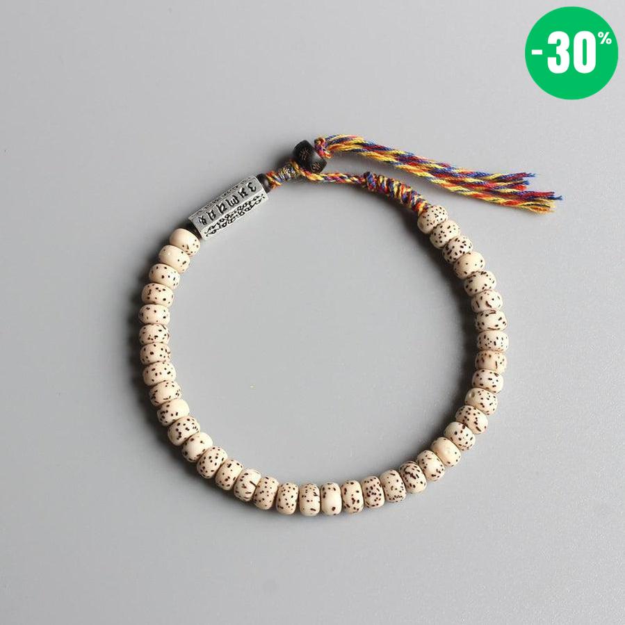 Bracelet de méditation en graines de Bodhi