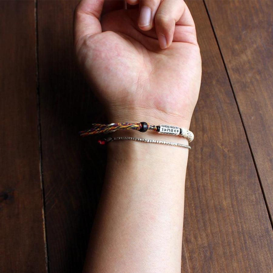 Bracelet de méditation en graines de Bodhi