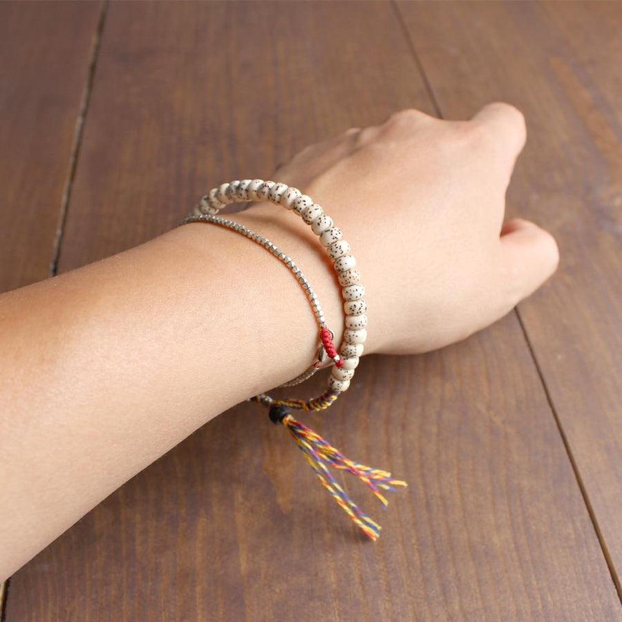 Bracelet de méditation en graines de Bodhi