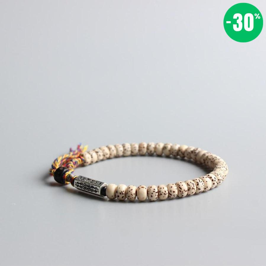 Bracelet de méditation en graines de Bodhi