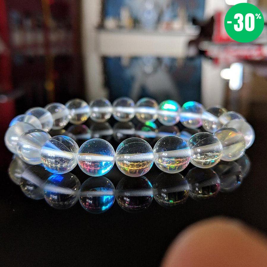 Bracelet de pierres en cristal naturel véritable