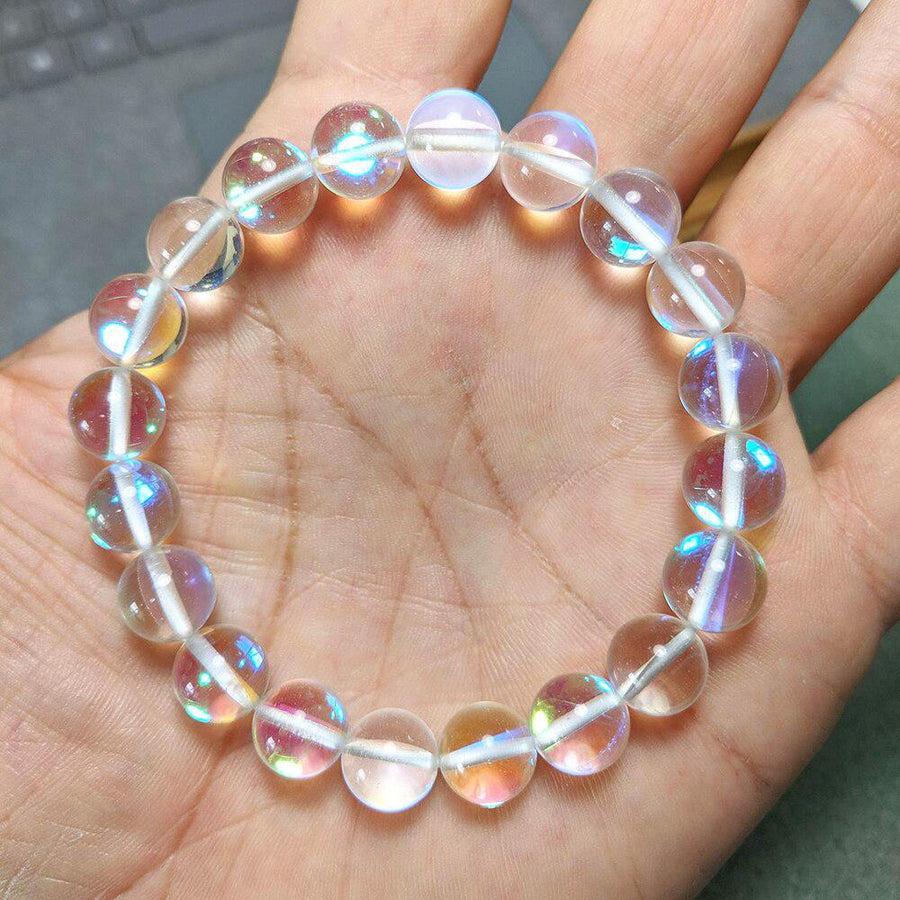 Bracelet de pierres en cristal naturel véritable
