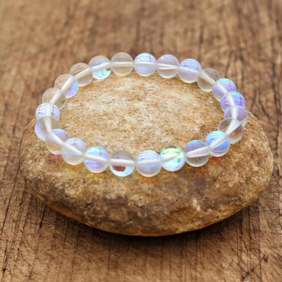 Bracelet de pierres en cristal naturel véritable