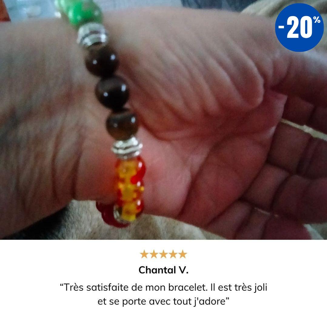 Bracelet d'harmonisation des 7 Chakras