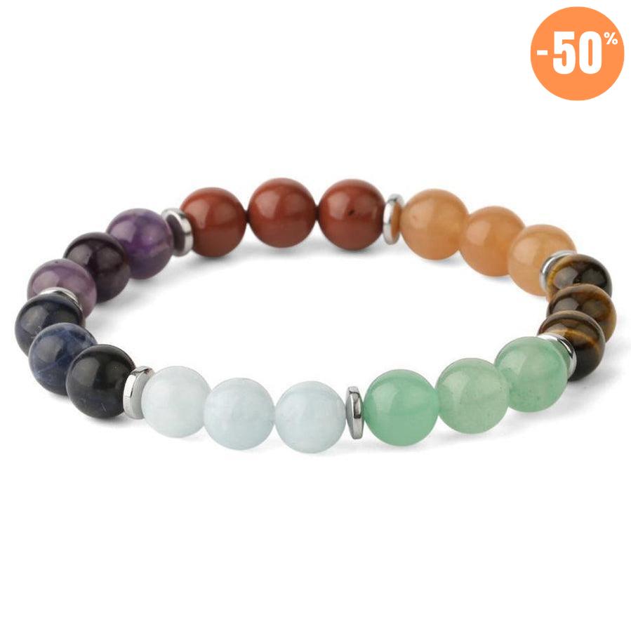 Bracelet d'harmonisation des 7 chakras