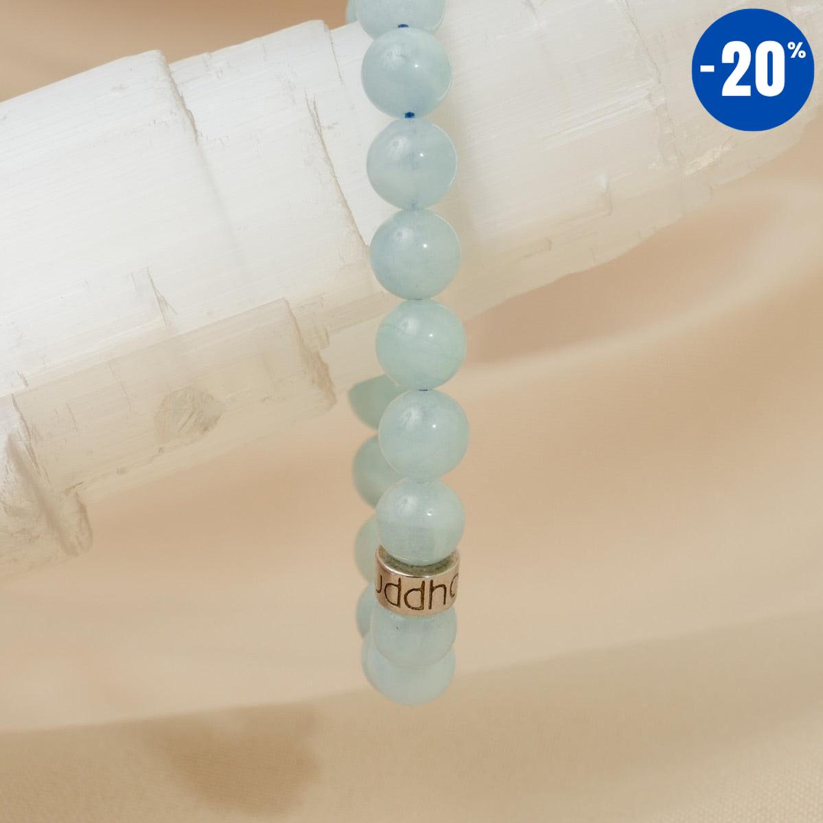 Bracelet « d’Intuition » en Aigue-Marine du Brésil