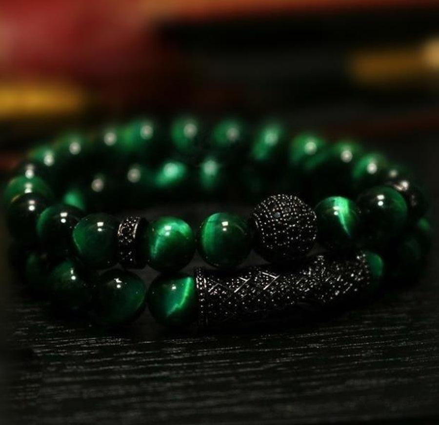 Bracelet double «Protection et Puissance»