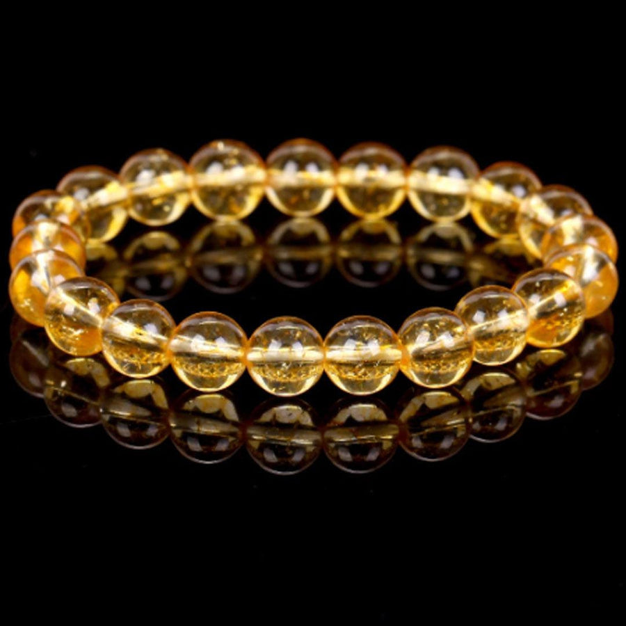 Bracelet en citrine chauffée