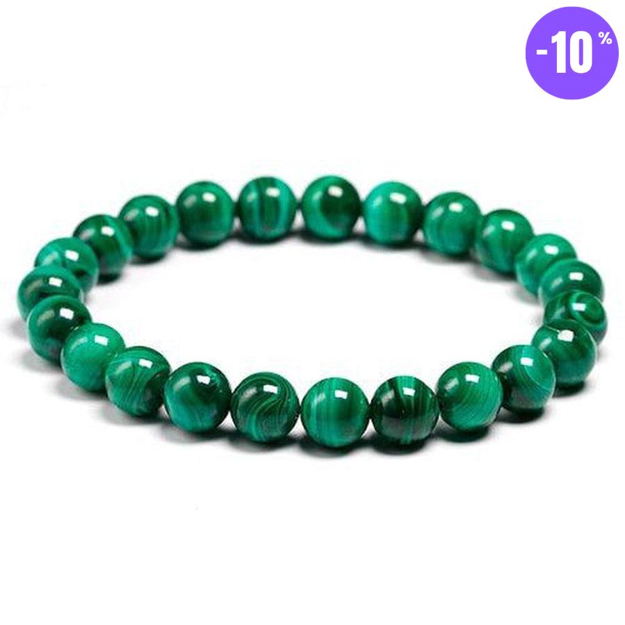 Bracelet en malachite « Réduction des Douleurs »