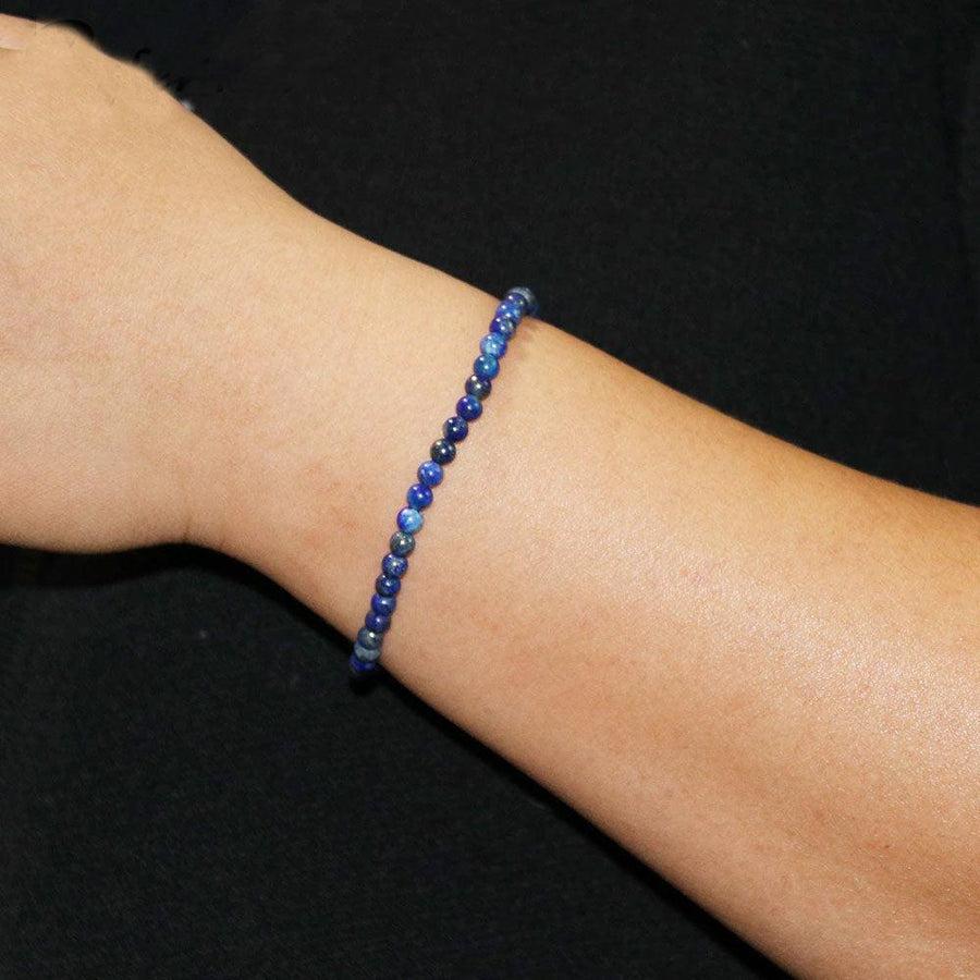 Bracelet en mini pierres de Lapis Lazuli