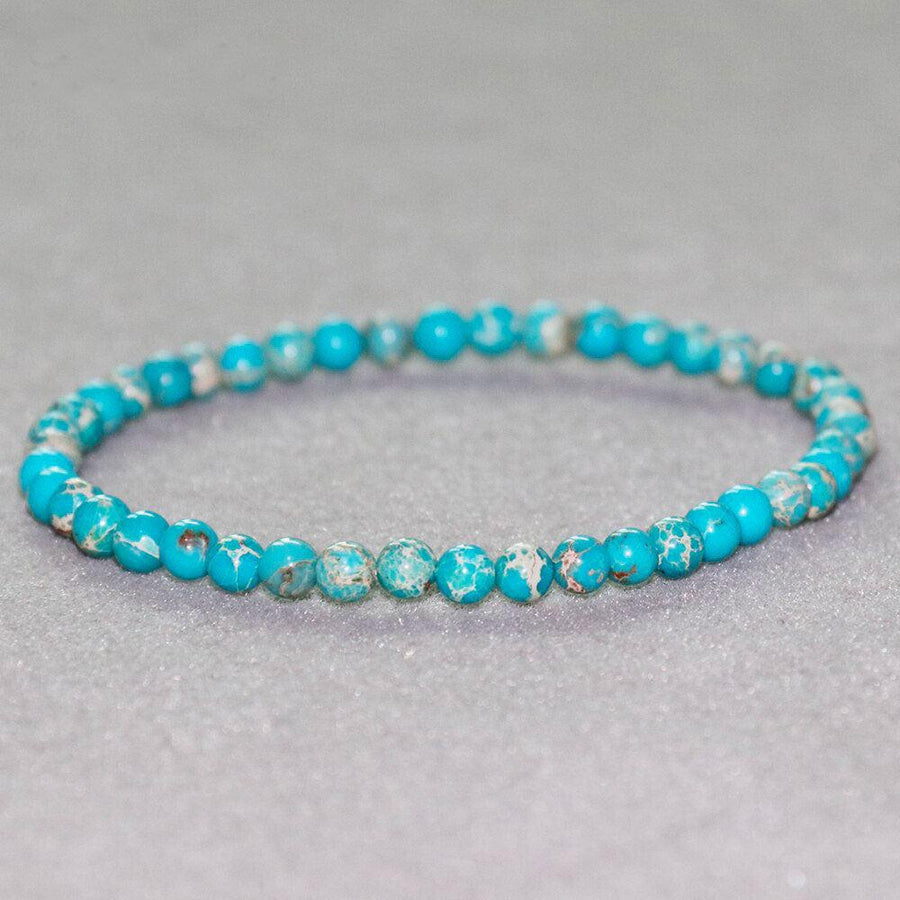 Bracelet en mini pierres de Turquoise