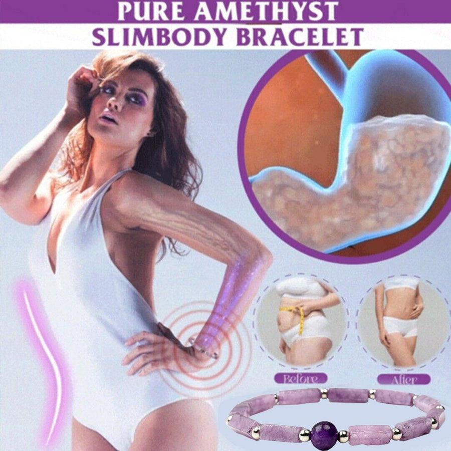 Bracelet en pierres d’Améthyste