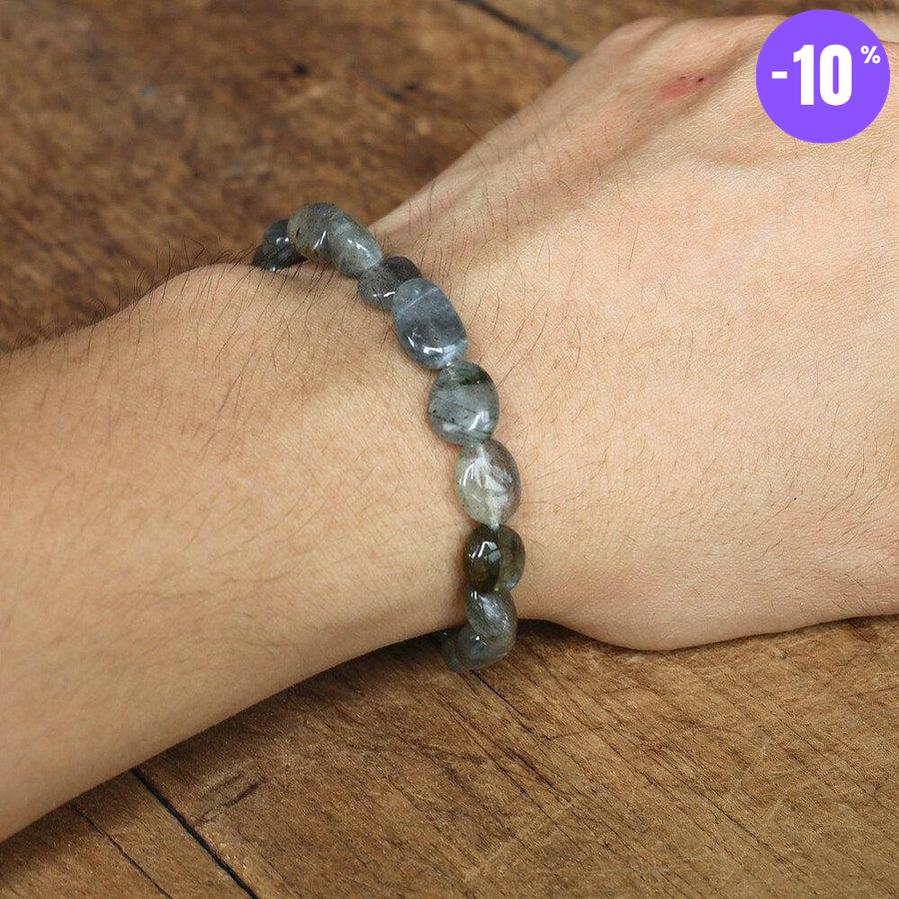 Bracelet en pierres de Labradorite