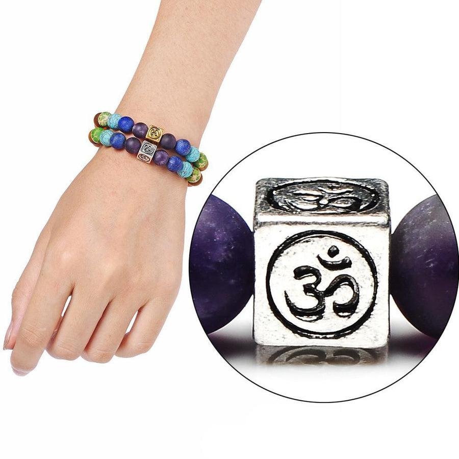 Bracelet «énergie positive» des 7 Chakras