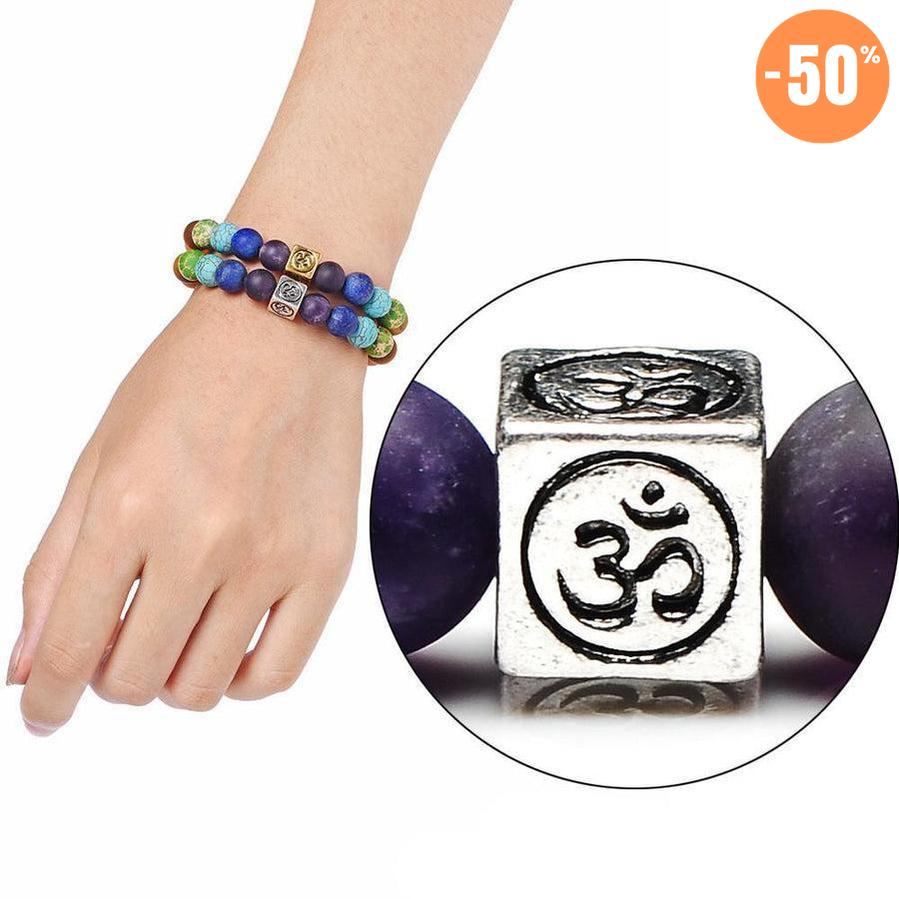 Bracelet «énergie positive» des 7 Chakras