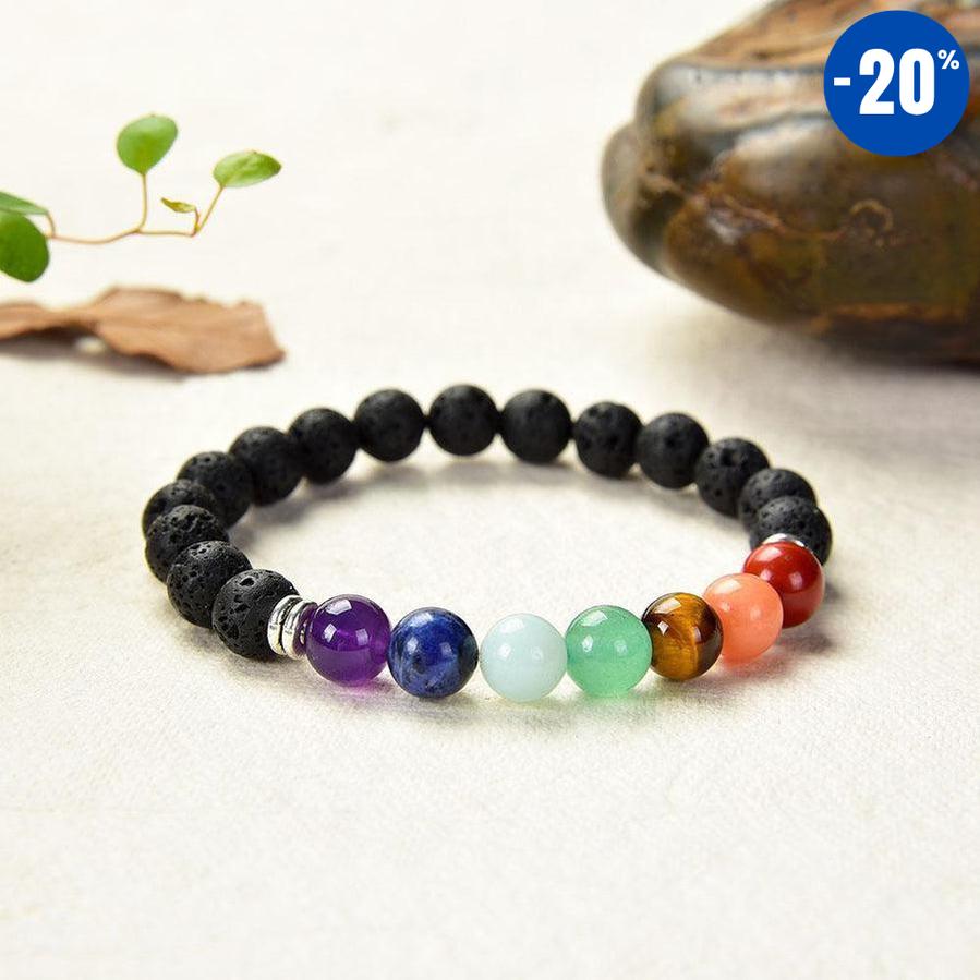 Bracelet «énergie positive» des 7 Chakras version 2024
