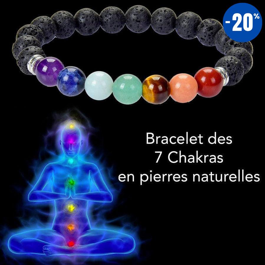 Bracelet «énergie positive» des 7 Chakras version 2024