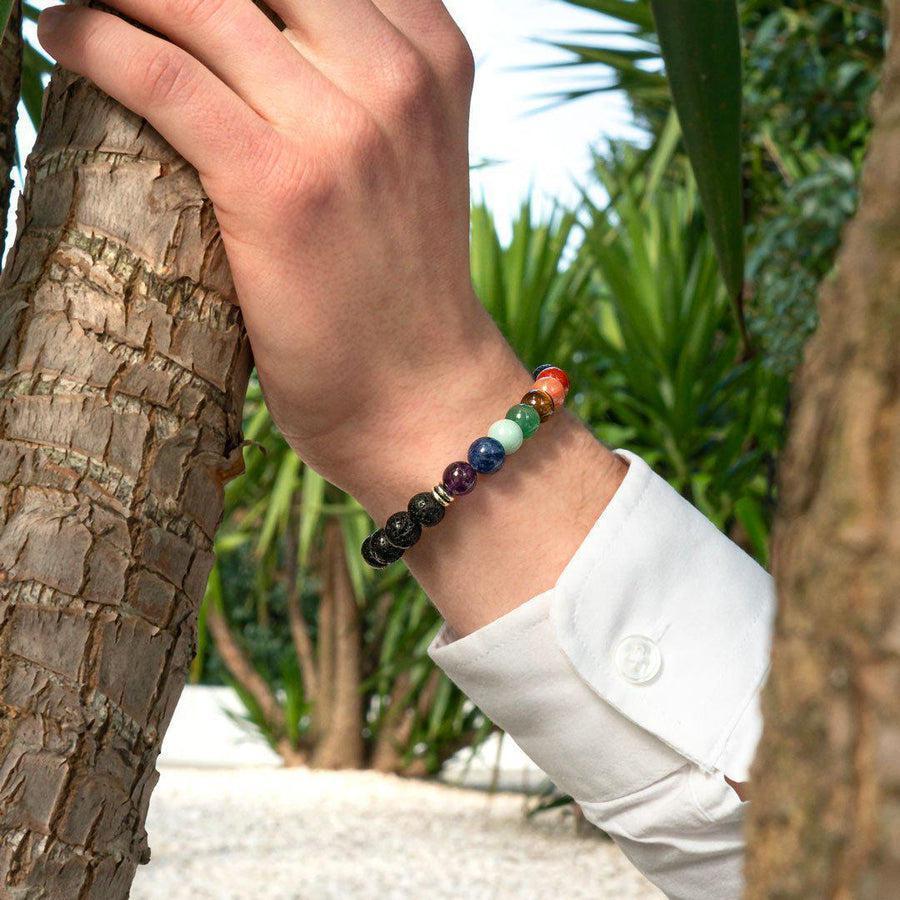 Bracelet «énergie positive» des 7 Chakras version 2024