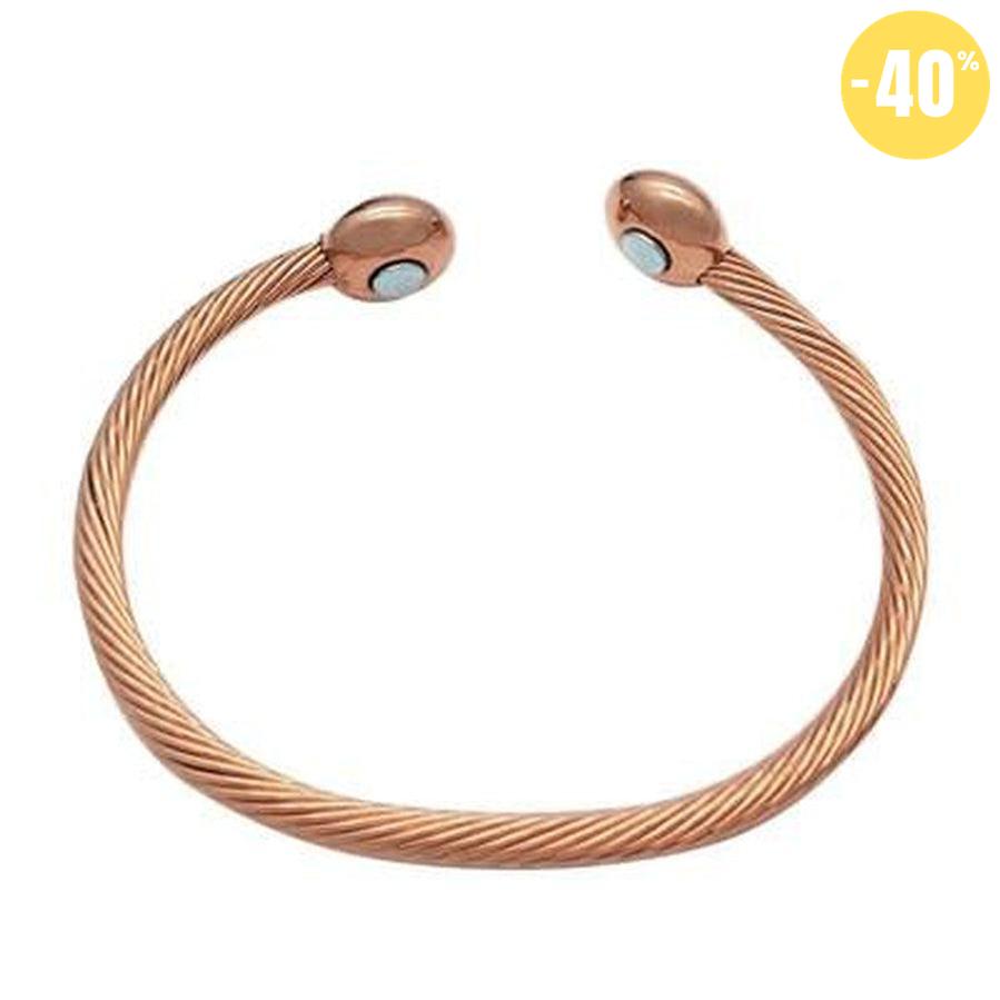 Bracelet «énergie positive» en cuivre