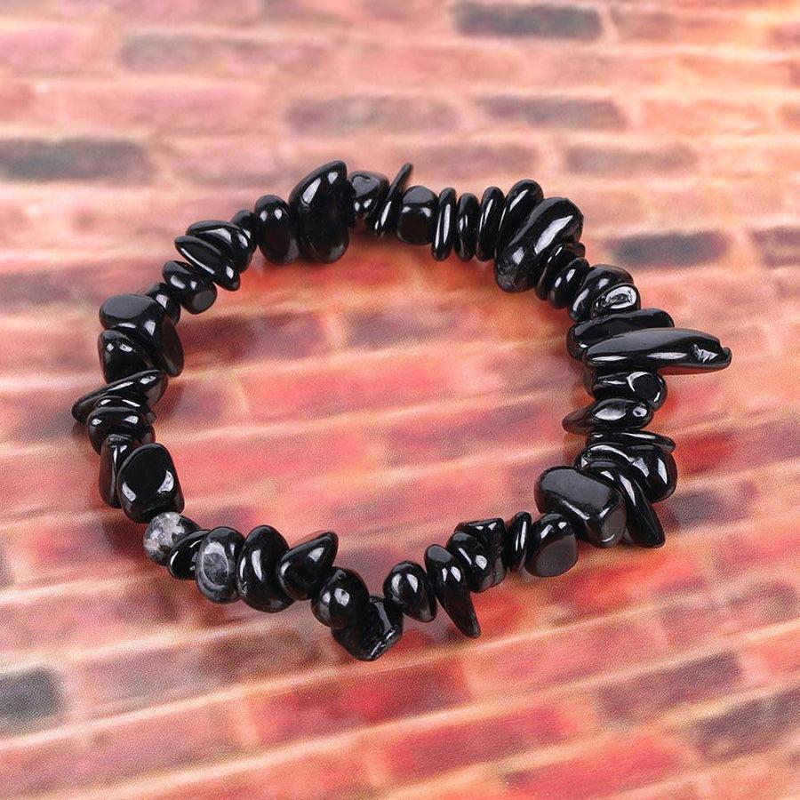 Bracelet «énergie positive» en Tourmaline noire