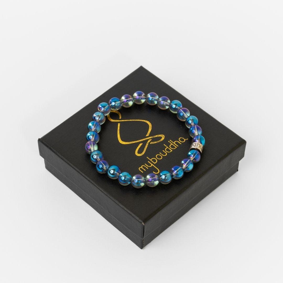 Bracelet « Énergie spirituelle » en Quartz Aura