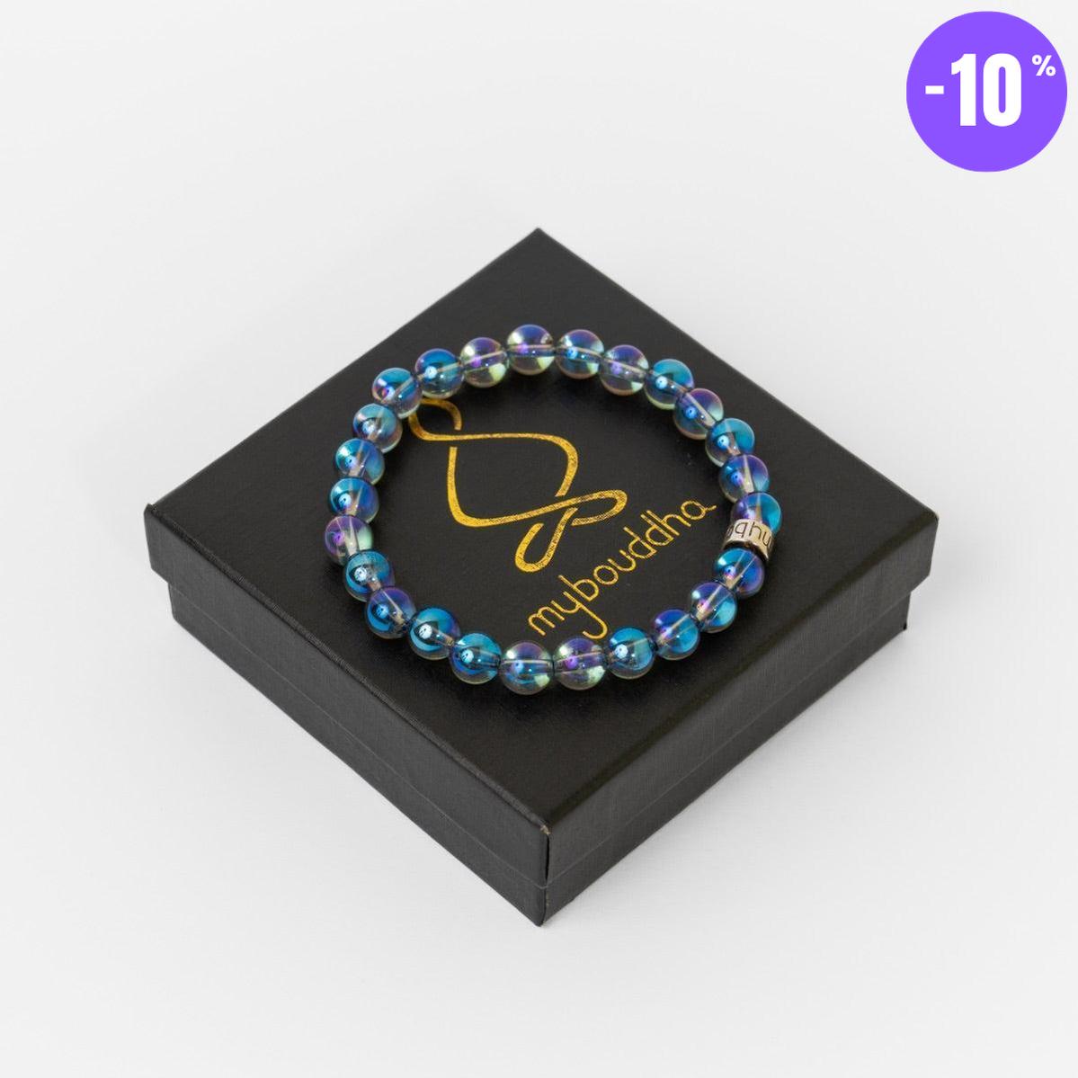 Bracelet « Énergie spirituelle » en Quartz Aura