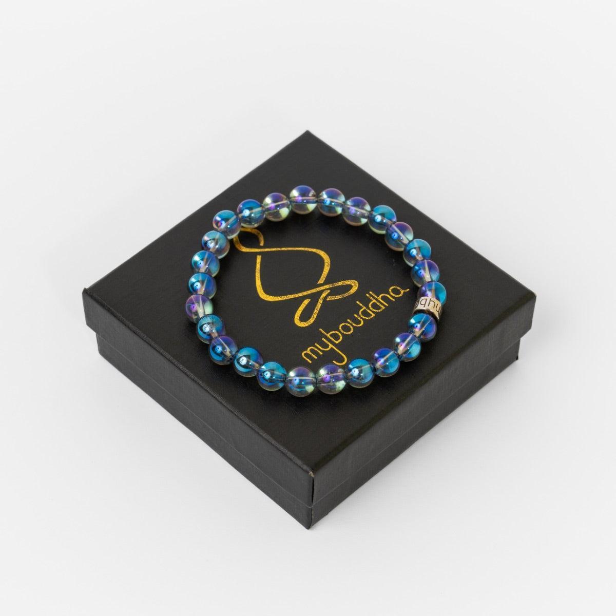Bracelet « Énergie spirituelle » en Quartz Aura