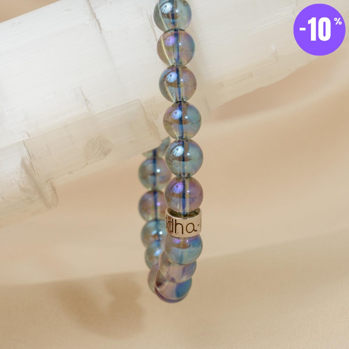 Bracelet « Énergie spirituelle » en Quartz Aura
