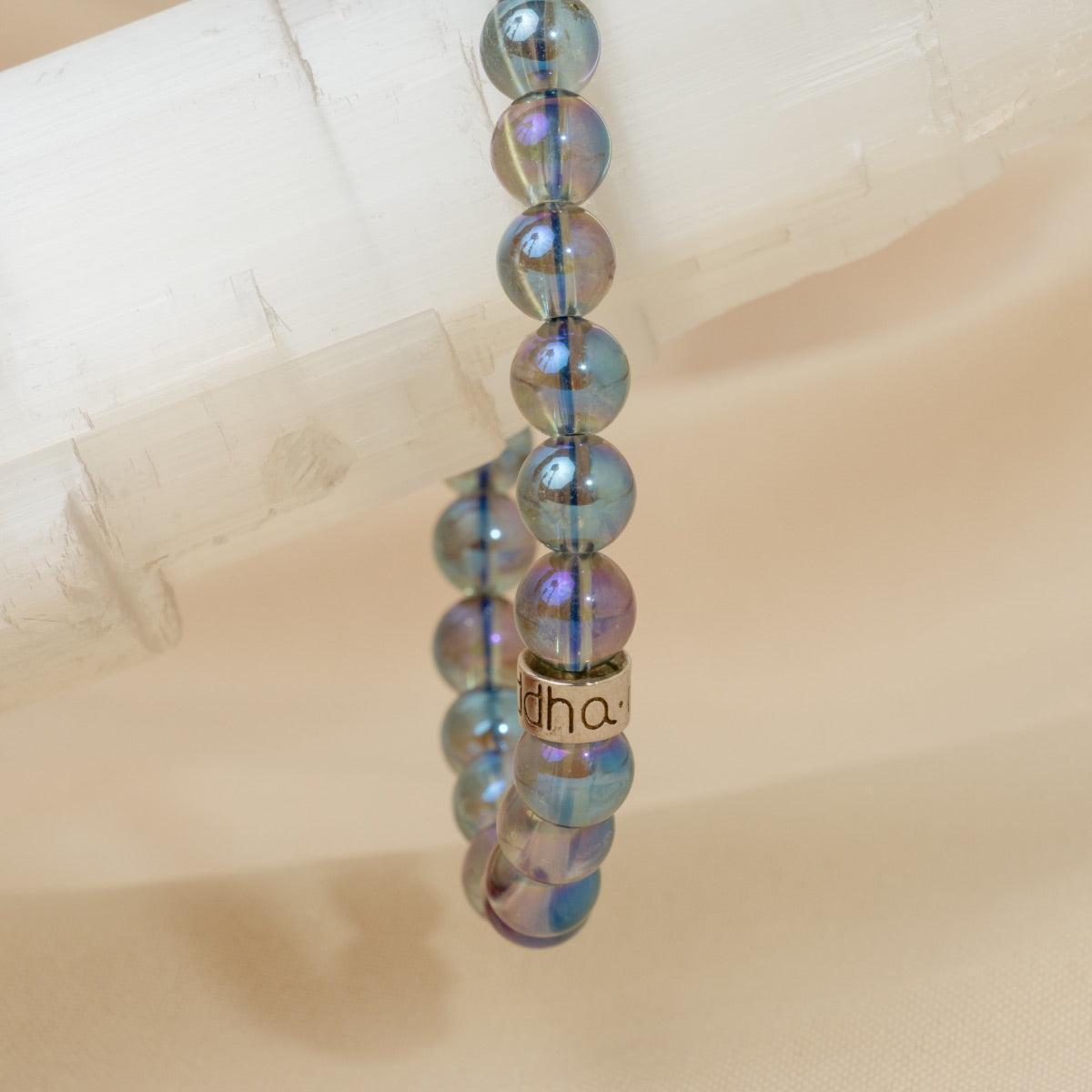 Bracelet « Énergie spirituelle » en Quartz Aura