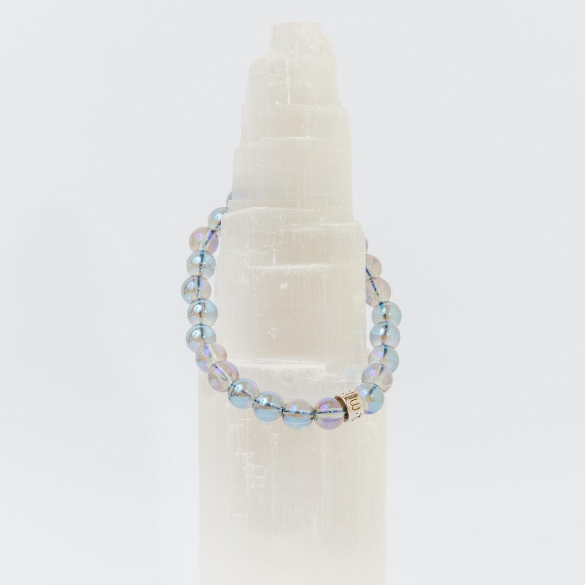 Bracelet « Énergie spirituelle » en Quartz Aura