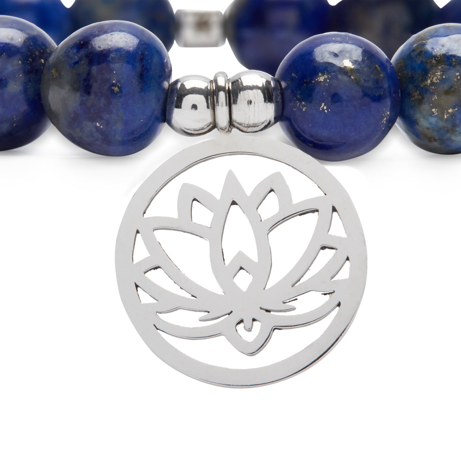 Bracelet "Expression & Confiance" en Lapis Lazuli