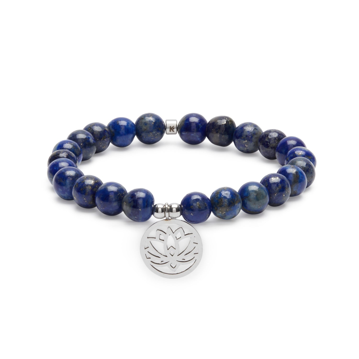 Bracelet "Expression & Confiance" en Lapis Lazuli