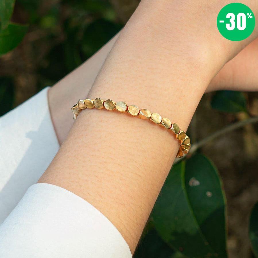 Bracelet «Harmonie» en perles de cuivre