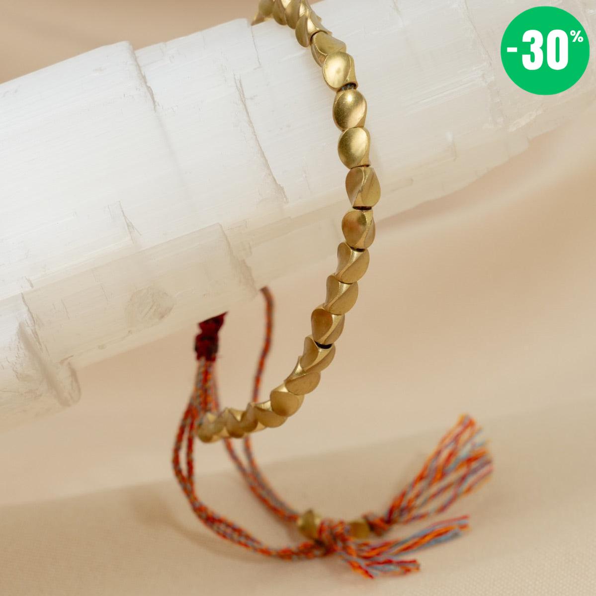 Bracelet «Harmonie» en perles de cuivre