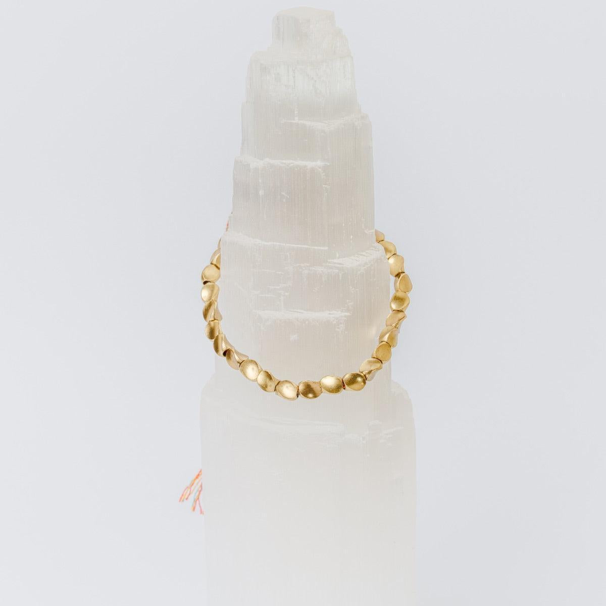 Bracelet «Harmonie» en perles de cuivre
