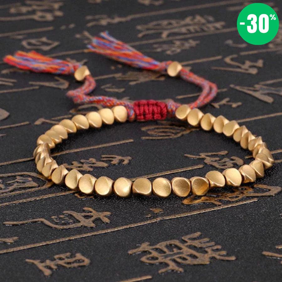 Bracelet «Harmonie» en perles de cuivre