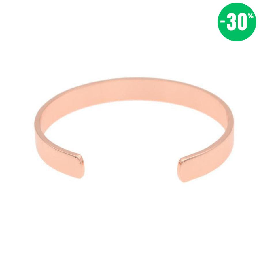 Bracelet magnétique «énergie positive» en cuivre