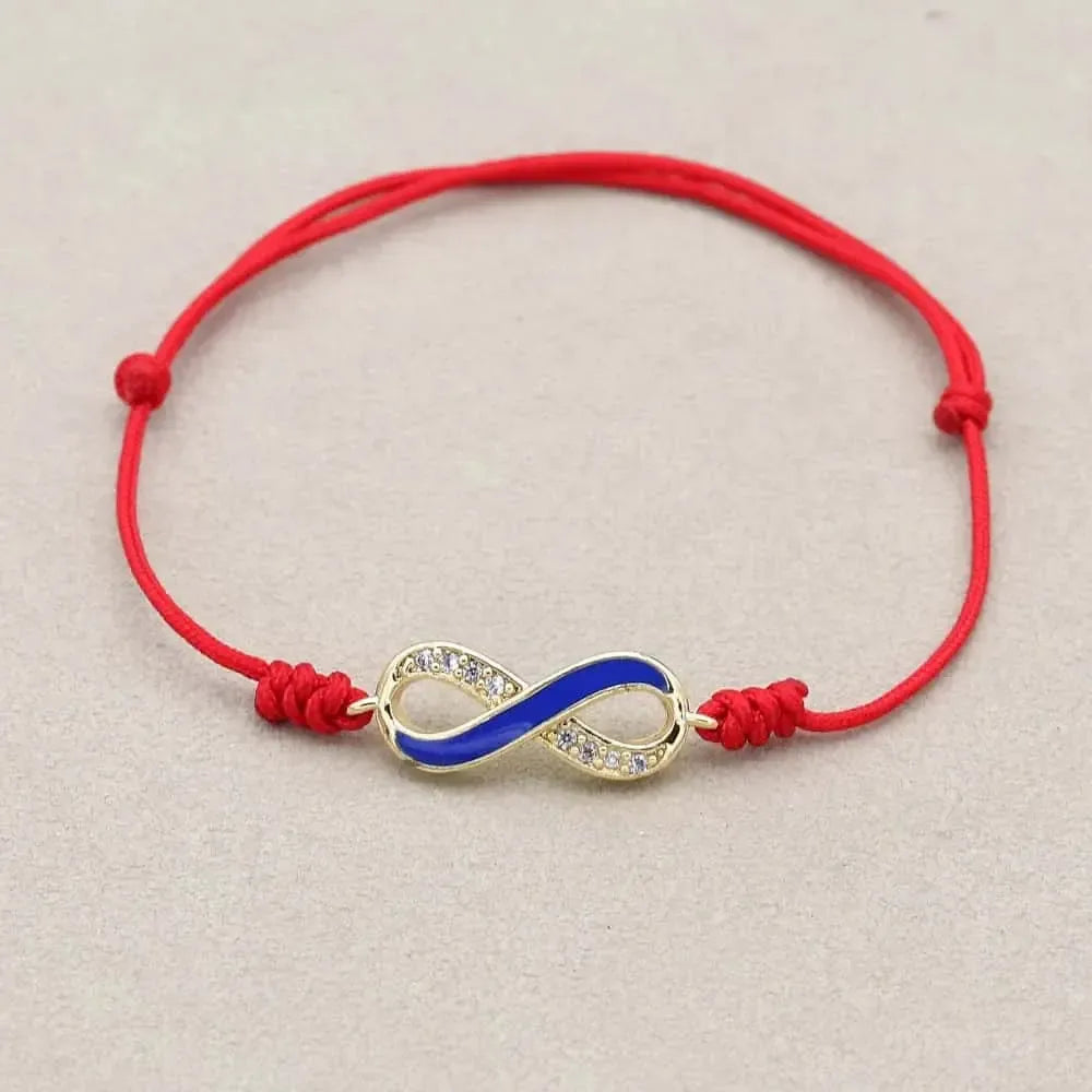 Bracelet Porte-Bonheur en Corde Rouge