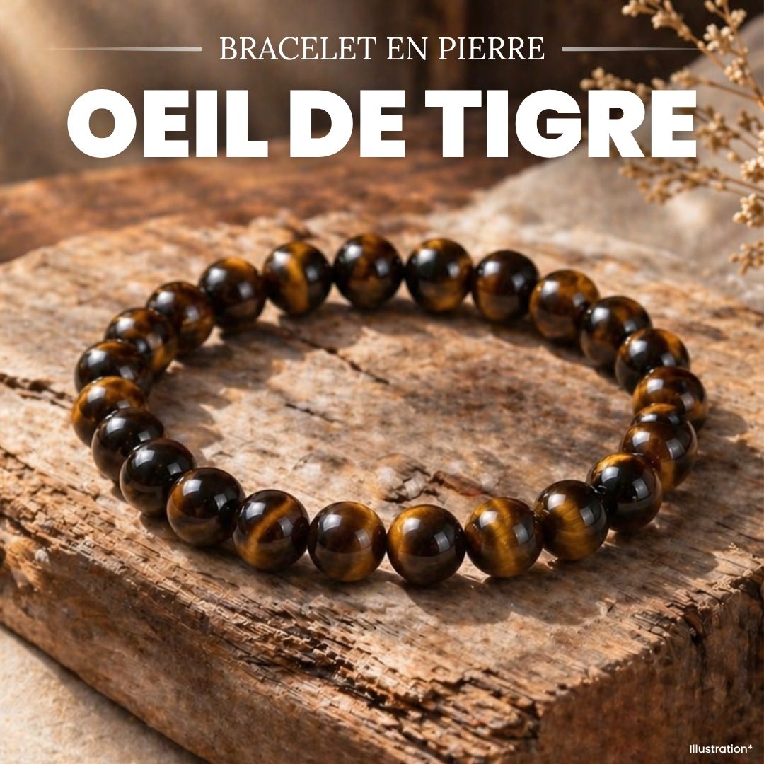 Bracelet «protection» en oeil de tigre