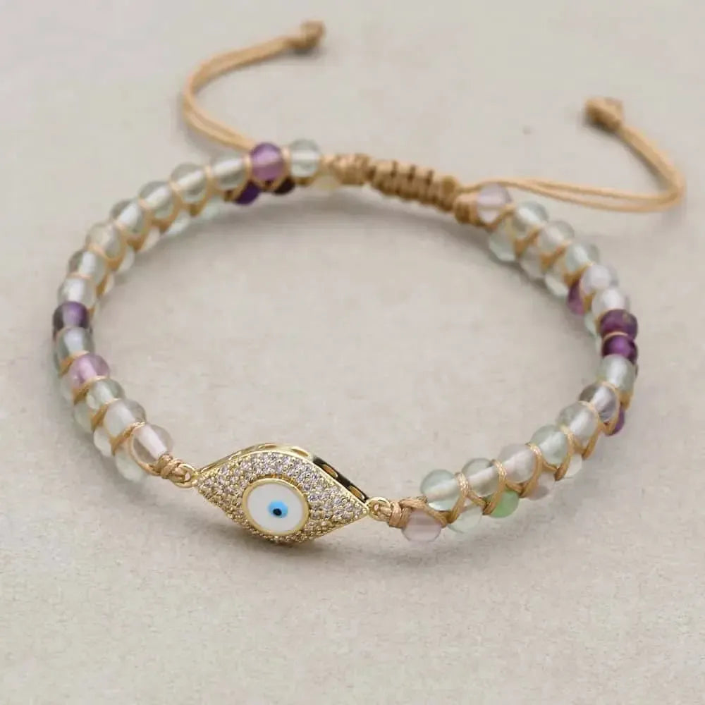 Bracelet Protection et Harmonie en Fluorite