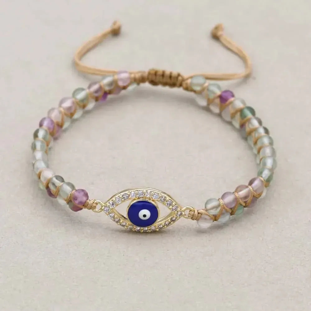 Bracelet Protection et Harmonie en Fluorite