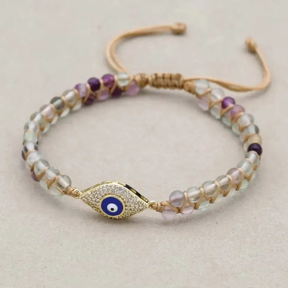Bracelet Protection et Harmonie en Fluorite