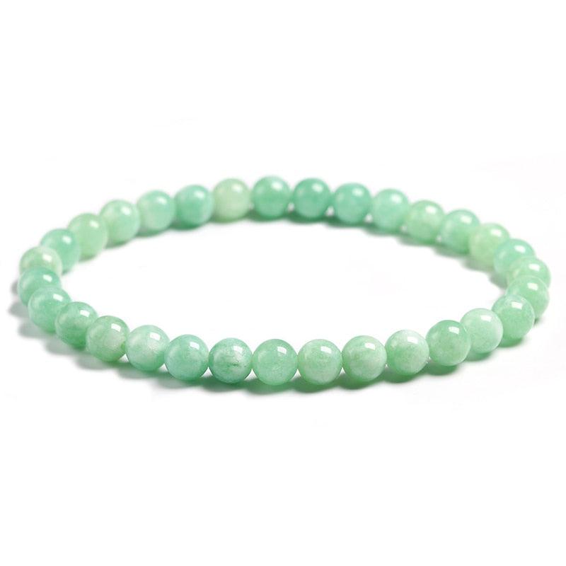 Bracelet «Purification de l'énergie» en Jade Vert de Birmanie